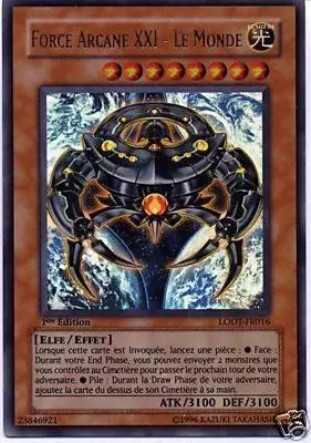 Lumière de la Destruction LODT - Force Arcane XXI - Le Monde