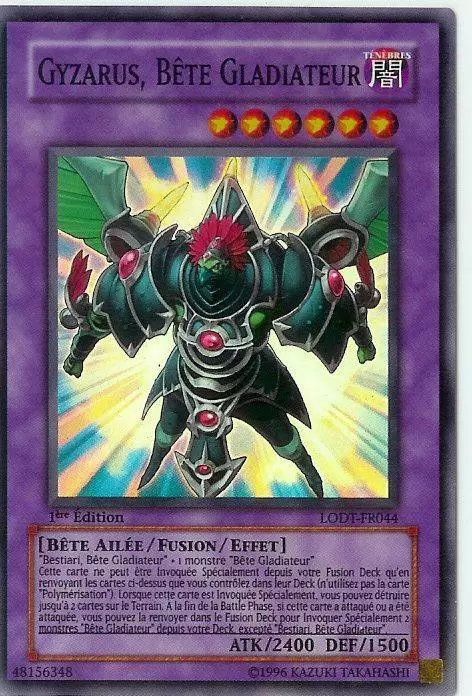 Lumière de la Destruction LODT - Gyzarus, Bête Gladiateur
