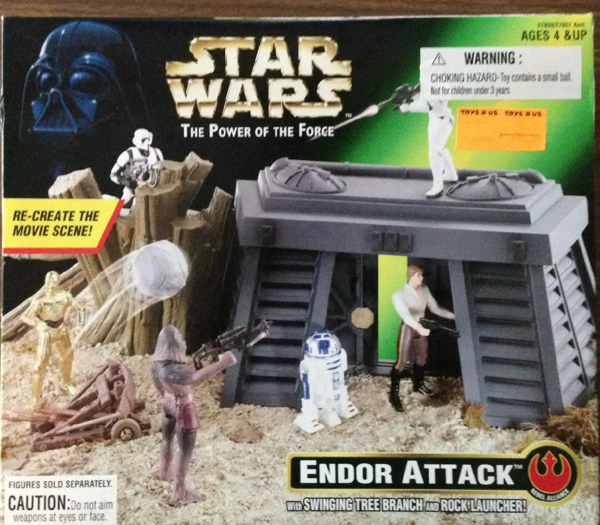 Power of the Force 2 - Endor Attack Playset
