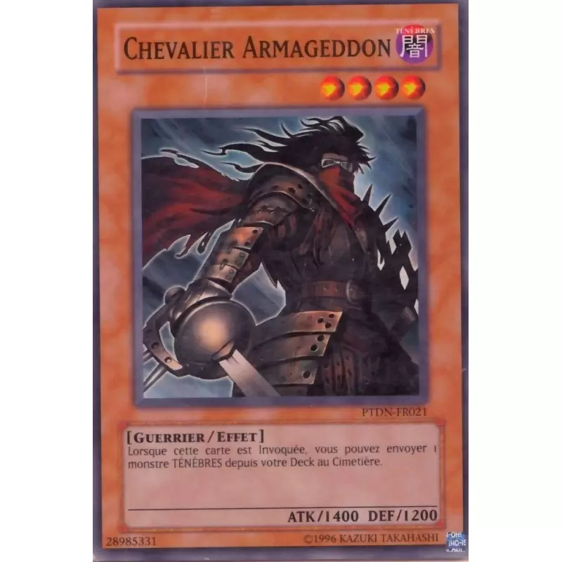 Ténèbres Fantômes PTDN - Chevalier Armageddon
