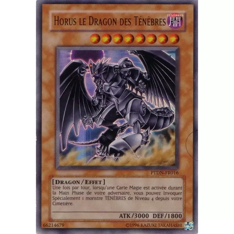 Ténèbres Fantômes PTDN - Horus le Dragon des Ténèbres
