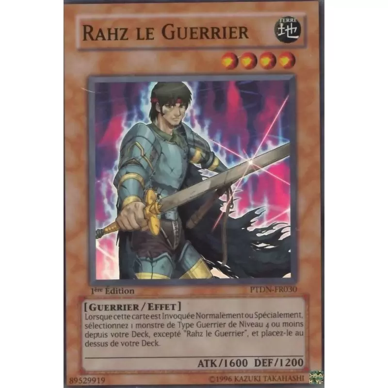 Ténèbres Fantômes PTDN - Rahz le Guerrier