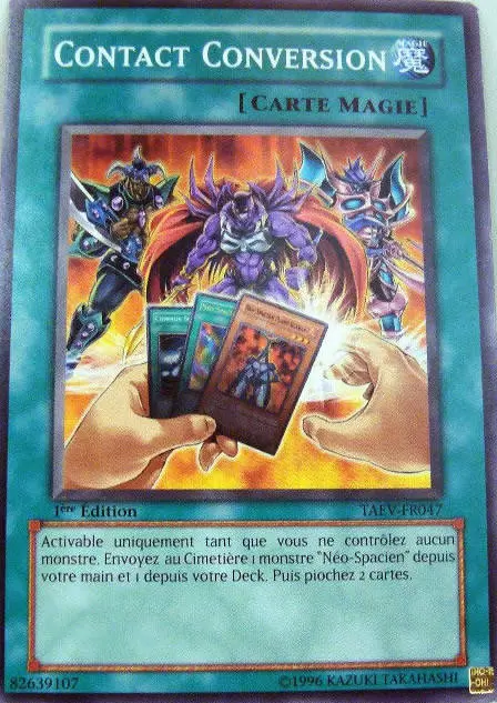 Evolution Tactique TAEV - Contact Conversion