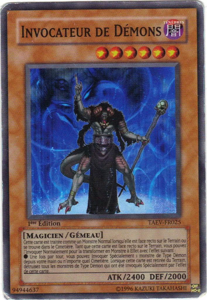 Evolution Tactique TAEV - Invocateur de Démons