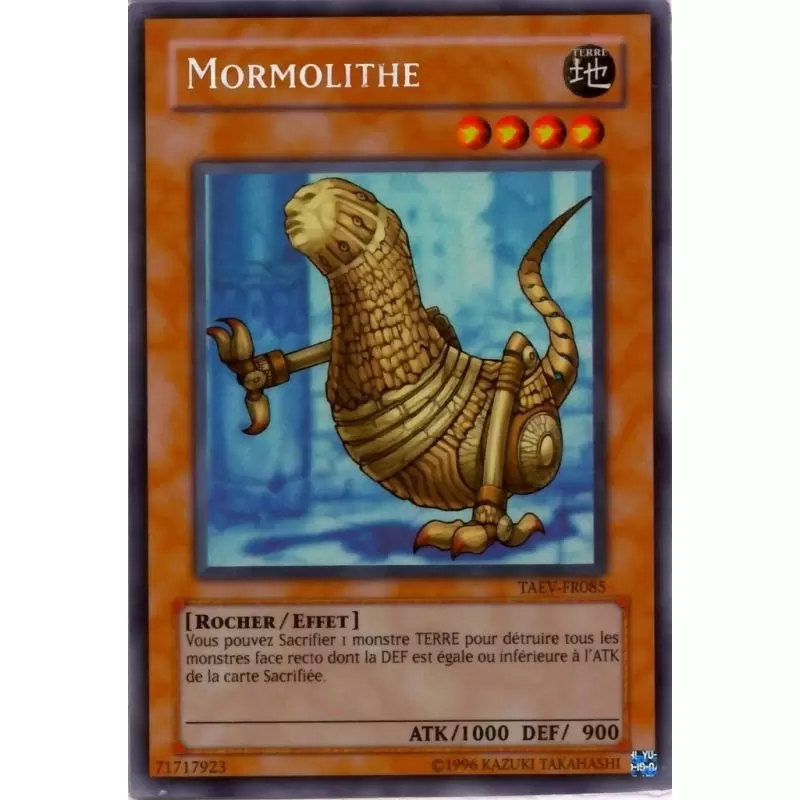 Evolution Tactique TAEV - Mormolithe