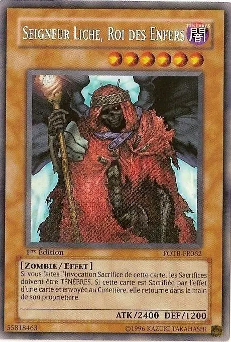 Force du Destructeur FOTB - Seigneur Liche, Roi des Enfers