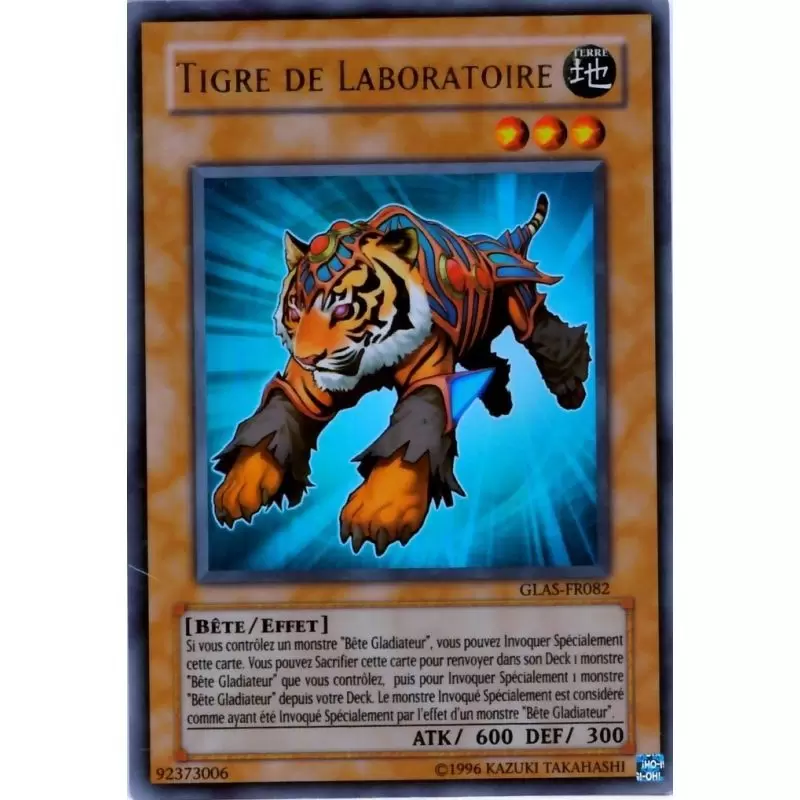 L\'Assaut du Gladiateur GLAS - Tigre de Laboratoire