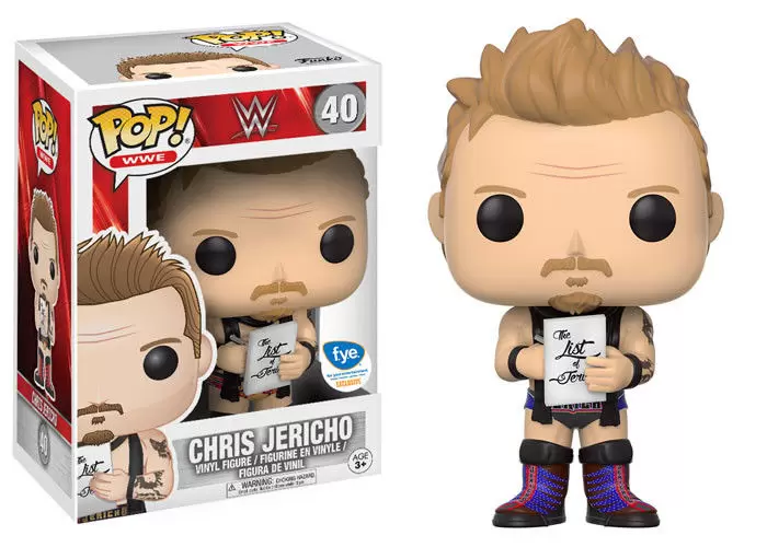 POP! Catcheurs WWE - WWE - Chris Jericho Blue