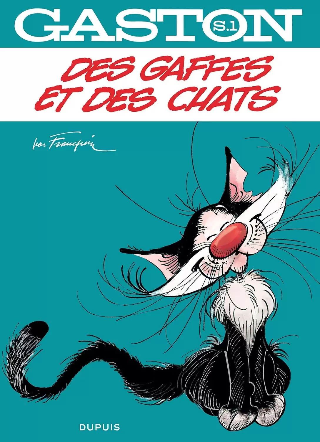 Gaston Lagaffe - Des gaffes et des chats