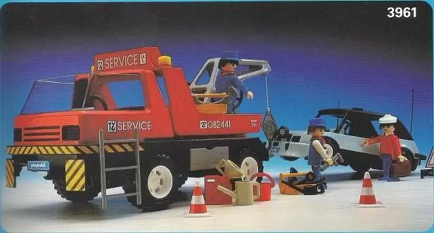 Playmobil Motor Sports - Red Tow Truck