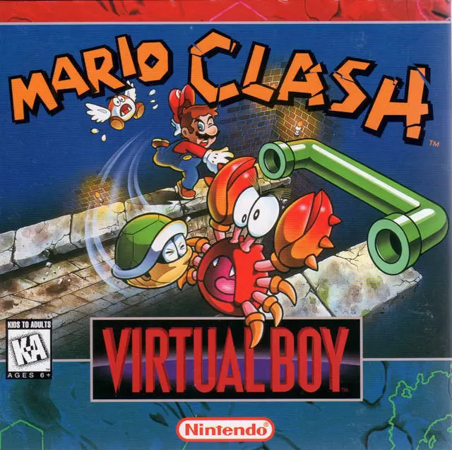 Virtual Boy Nintendo - Mario Clash