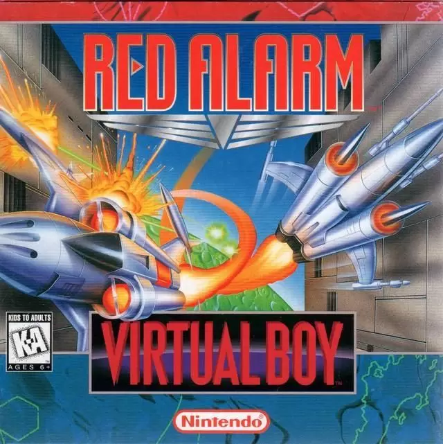 Virtual Boy Nintendo - Red Alarm