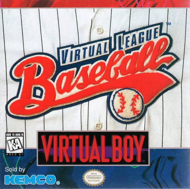 Nintendo Virtual Boy - Virtual League Baseball