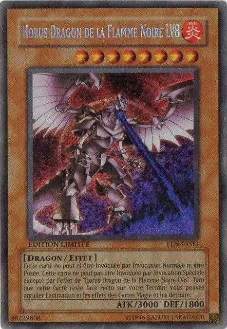 Energie Elémentaire EEN - Horus Dragon de la Flamme Noire LV8