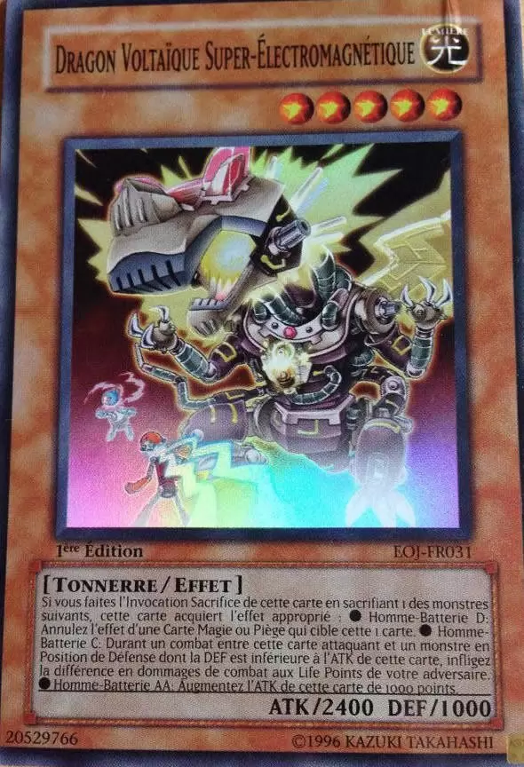 Ennemi du Bien EOJ - Dragon Voltaïque Super-Électromagnétique
