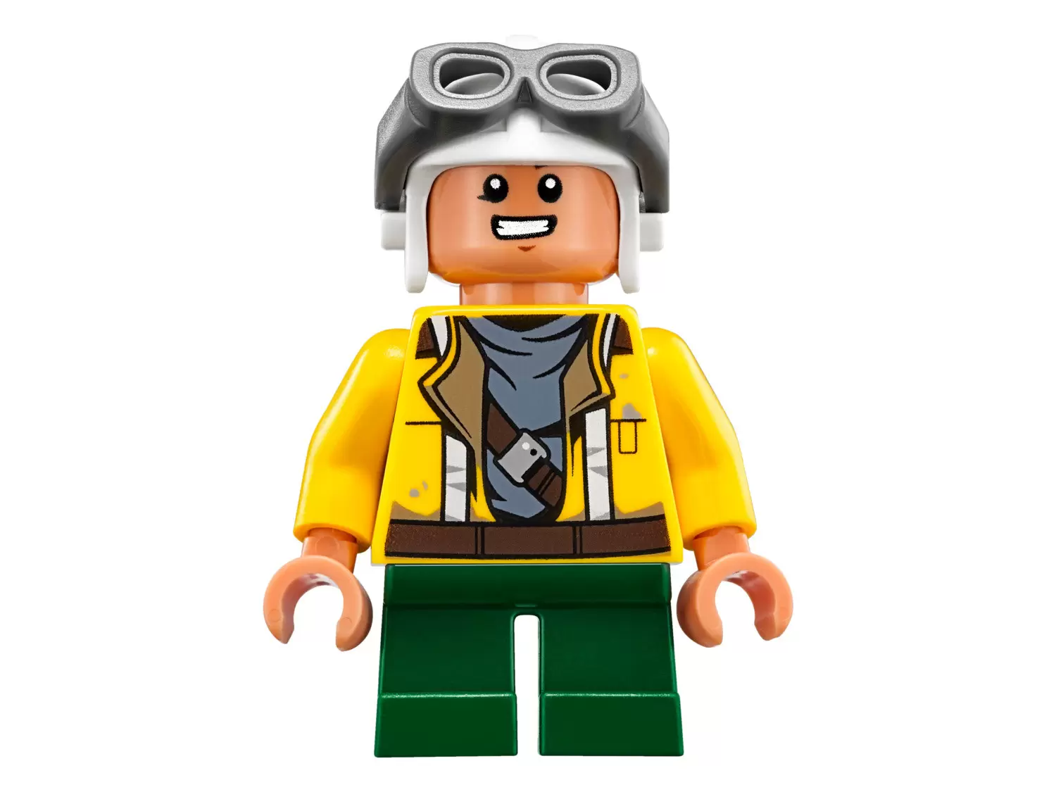 Minifigurines LEGO Star Wars - Rowan - Yellow Jacket, Aviator Cap and Goggles