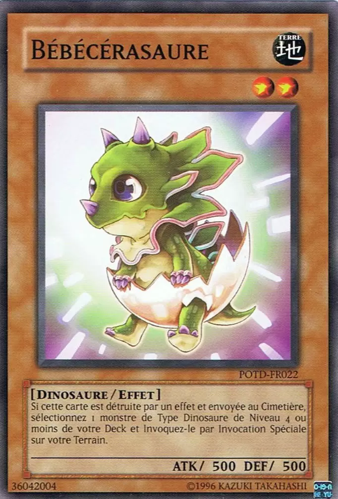Puissance du Duelliste POTD - Bébécérasaure