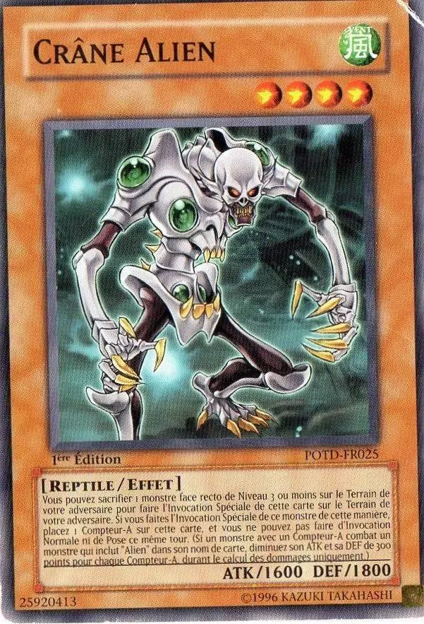 Puissance du Duelliste POTD - Crâne Alien