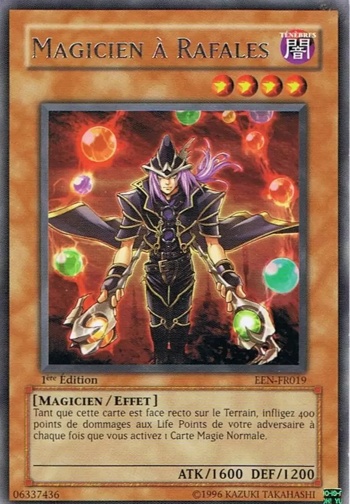 Energie Elémentaire EEN - Magicien à Rafales