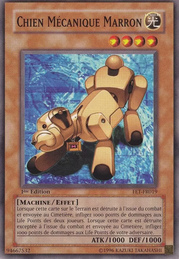 Eternité Brûlante FET - Chien Mécanique Marron