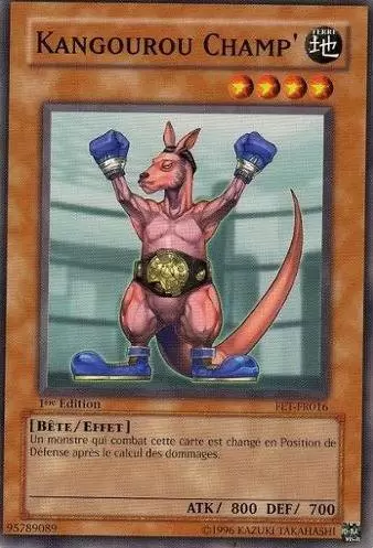 Eternité Brûlante FET - Kangourou Champ\'