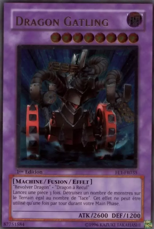 Eternité Brûlante FET - Dragon Gatling