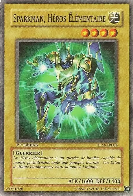 Le Millénaire Perdu TLM - Sparkman, HÉROS Élémentaire