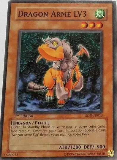 L\'Âme du Duelliste SOD - Dragon Armé LV3