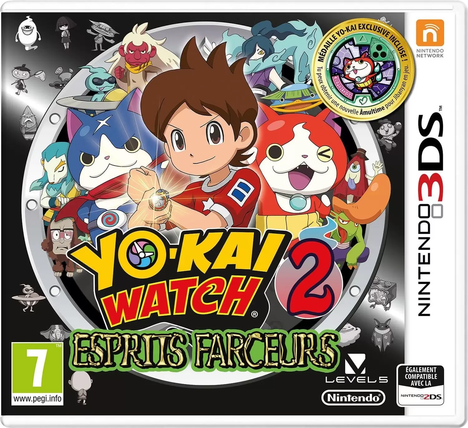 Jeux Nintendo 2DS / 3DS - Yo Kai Watch 2 : Esprits farceurs