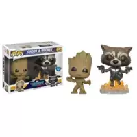 Groot And Rocket 2 Pack