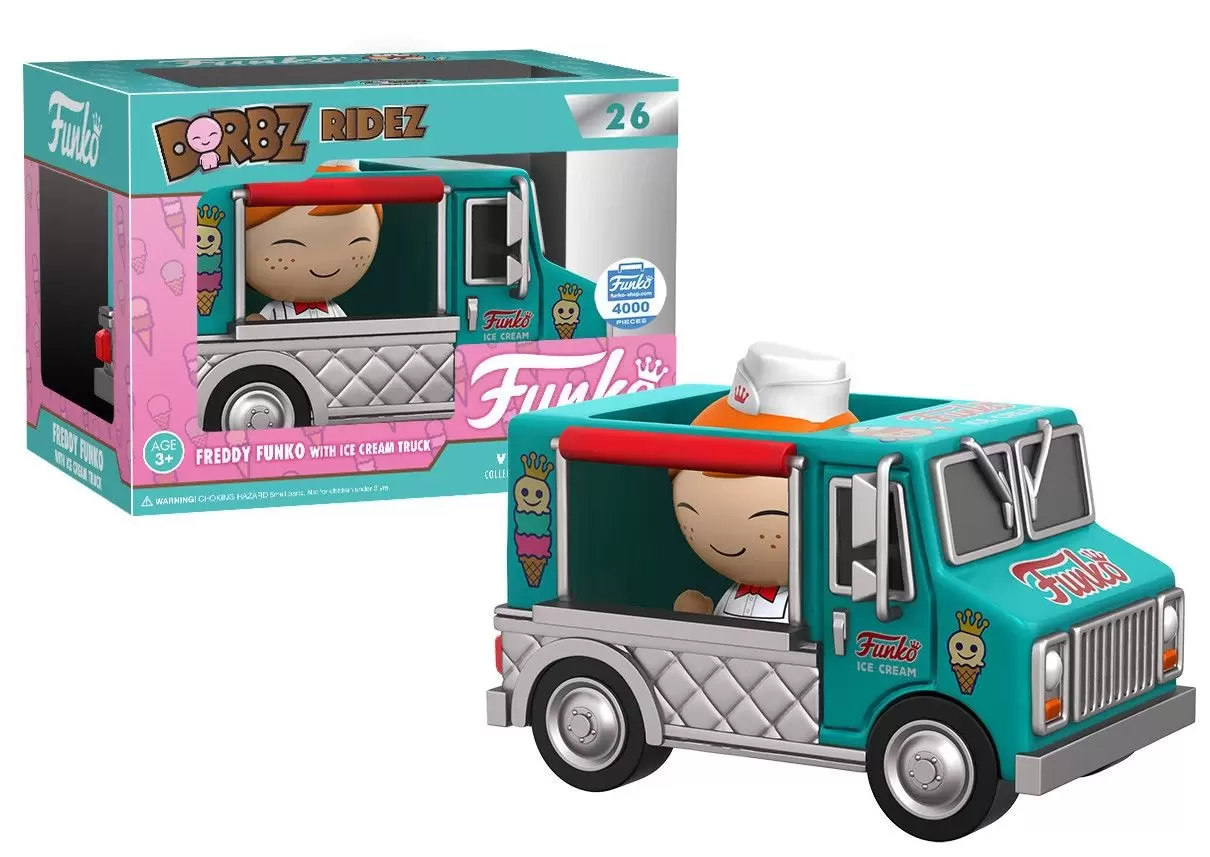 Dorbz Ridez - Freddy Funko With Ice Cream Truck