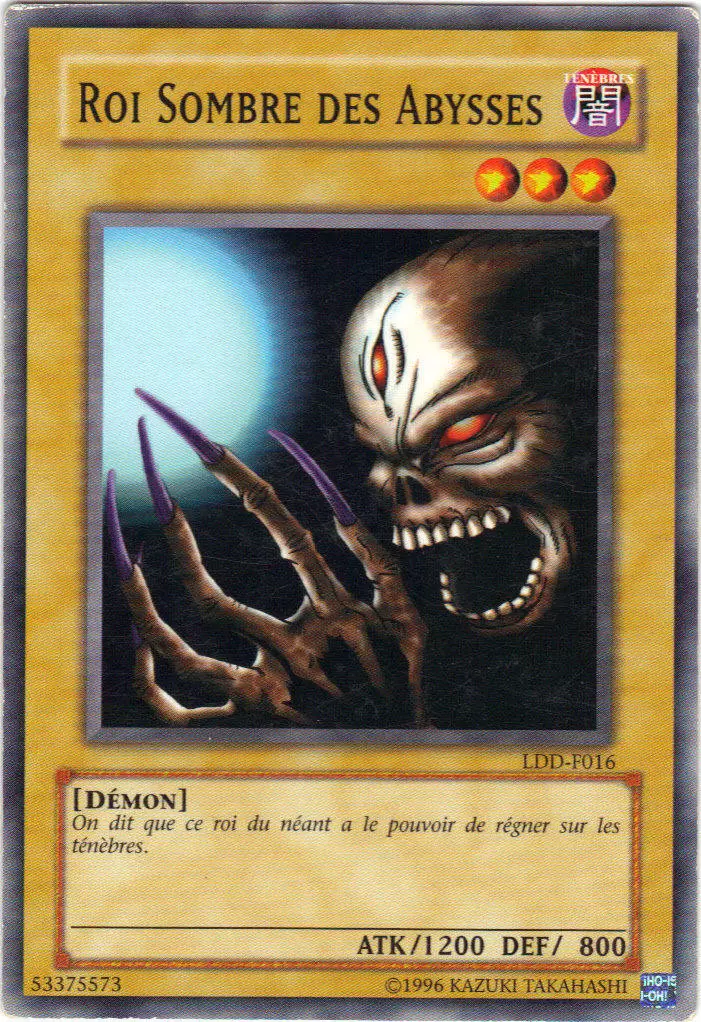 La Légende du Dragon Blanc aux Yeux Bleus LDD - Roi Sombre des Abysses