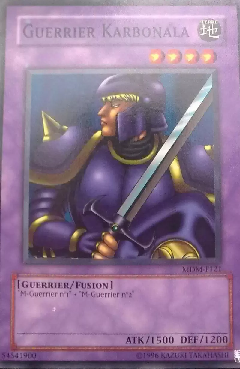 Le Maître des Magies MDM - Guerrier Karbonala