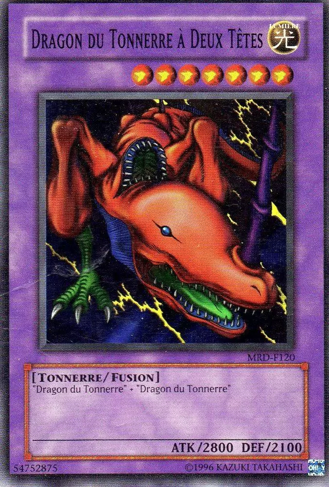 Metal Raiders MRD - Dragon du Tonnerre à Deux Têtes
