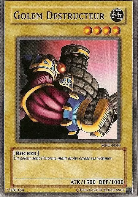 Metal Raiders MRD - Golem Destructeur