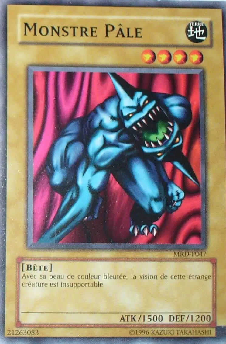 Metal Raiders MRD - Monstre Pâle