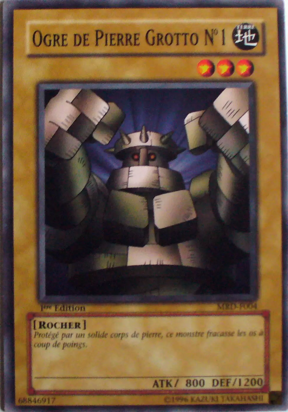 Metal Raiders MRD - Ogre de Pierre Grotto N°1