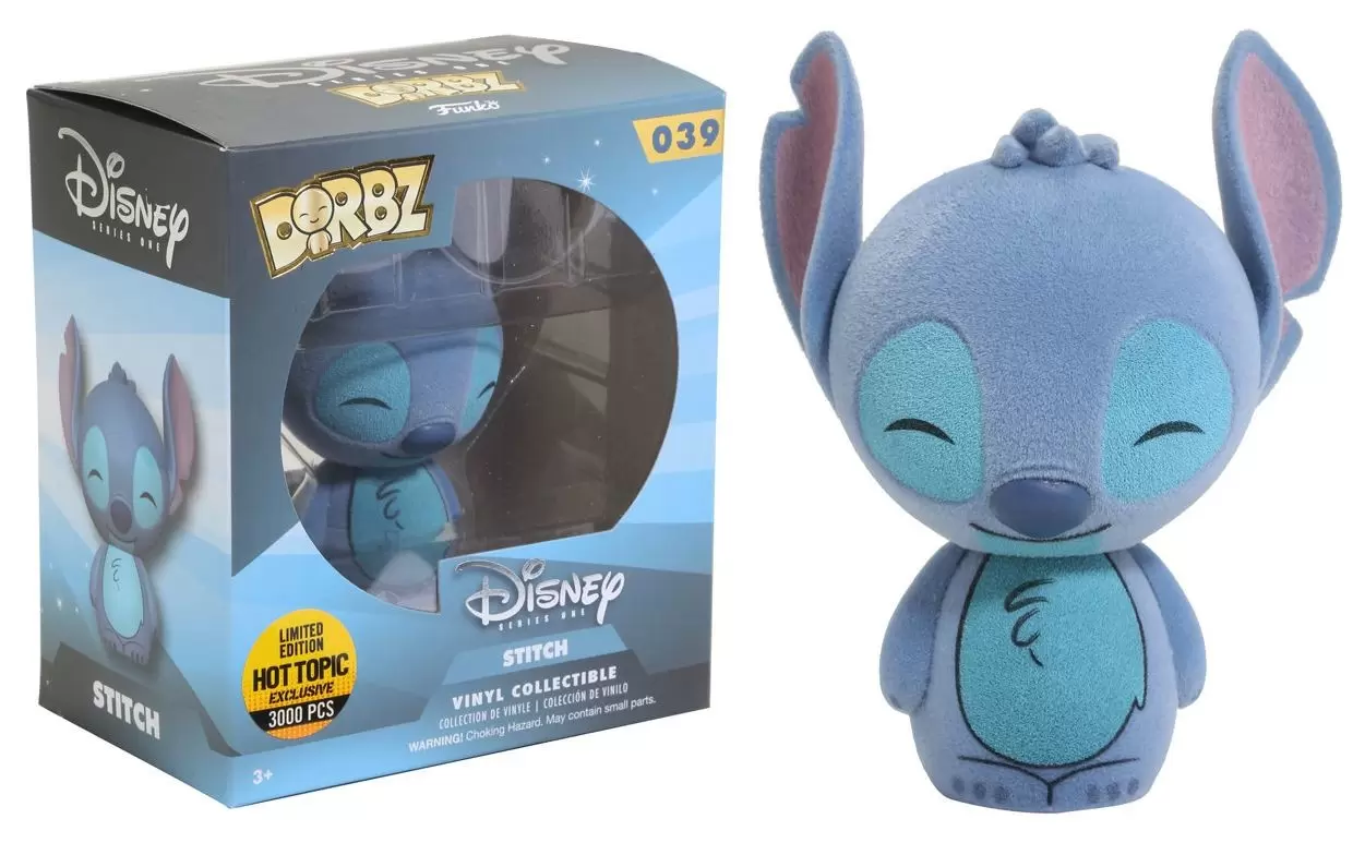 Dorbz - Disney Series One - Stitch Flocked