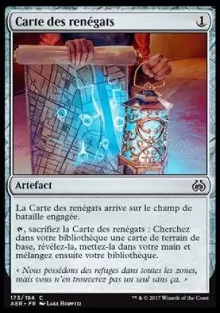 La Révolte Éthérique - Carte des renégats