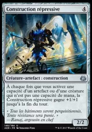 La Révolte Éthérique - Construction répressive