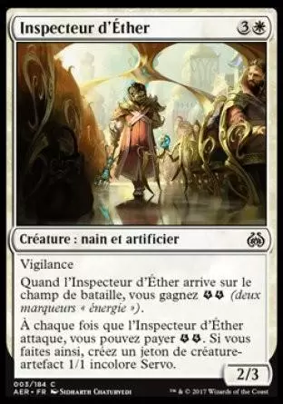 La Révolte Éthérique - Inspecteur d\'Éther