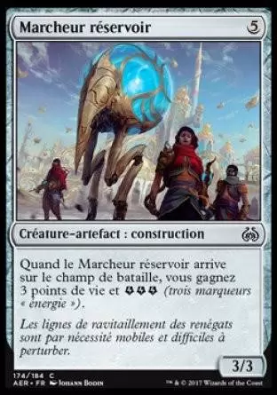 La Révolte Éthérique - Marcheur réservoir