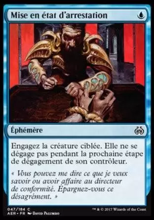 La Révolte Éthérique - Mise en état d\'arrestation