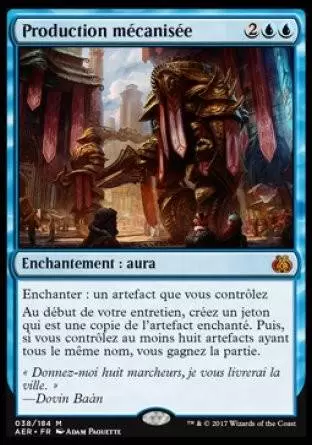 La Révolte Éthérique - Production mécanisée
