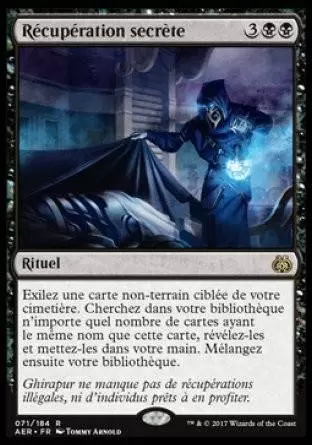 La Révolte Éthérique - Récupération secrète