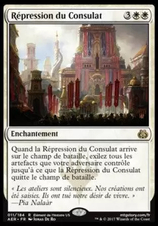La Révolte Éthérique - Répression du Consulat