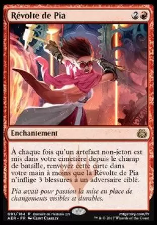 La Révolte Éthérique - Révolte de Pia