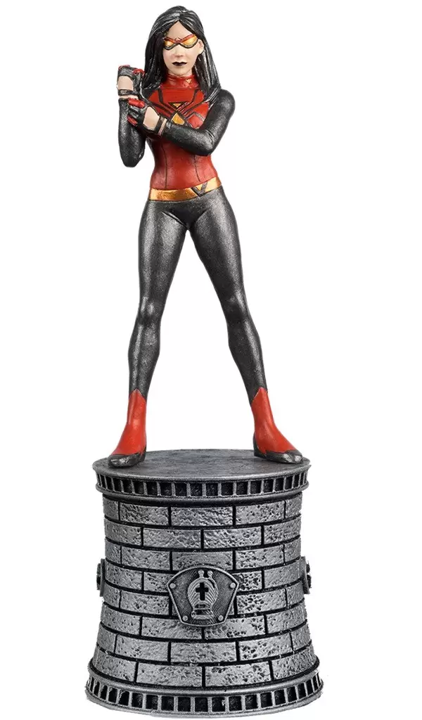 Marvel Collection Chess - Spider-Woman (White Bishop)