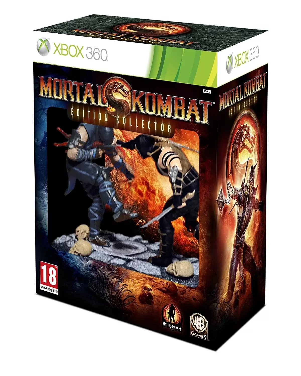 Jeux XBOX 360 - Mortal Kombat : Edition Kollector