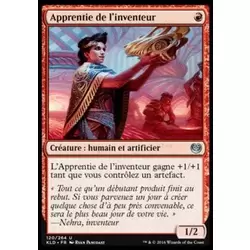 Apprentie de l’inventeur